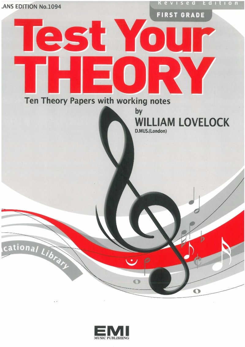Test Your Theory Grade 1 (EMI Music Publishing)