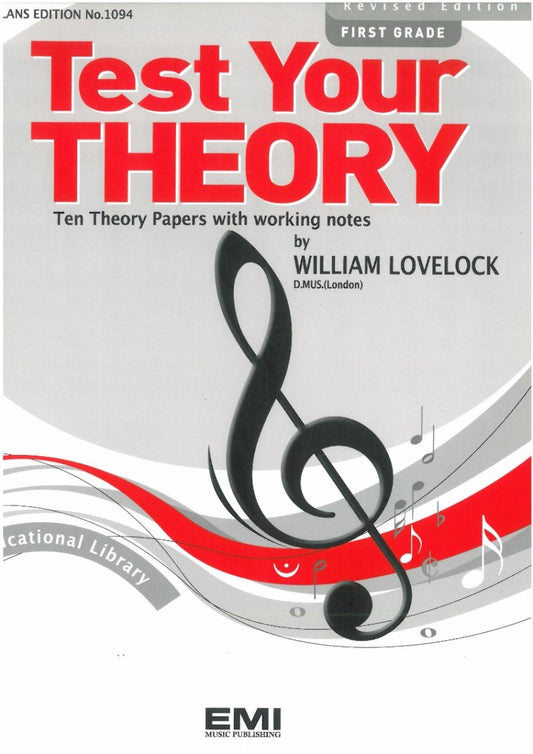 Test Your Theory Grade 1 (EMI Music Publishing)