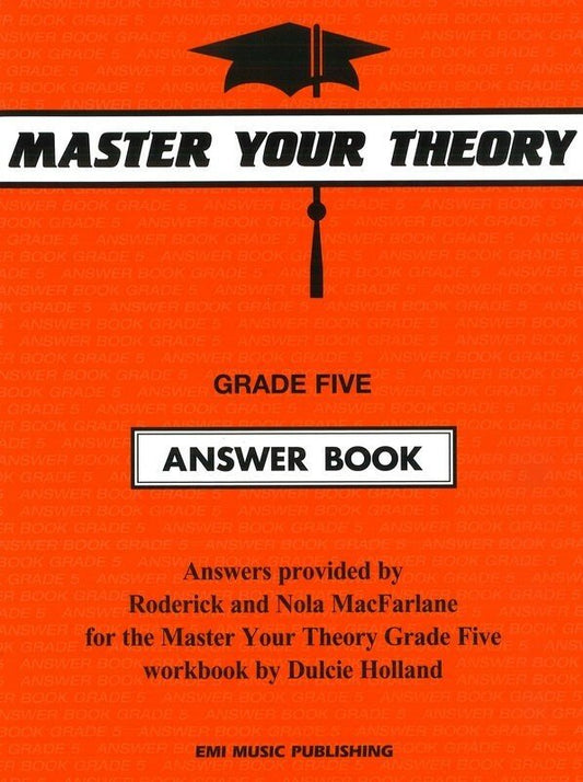 Holland: Master Your Theory Answer Book 5 (EMI Music Publishing)