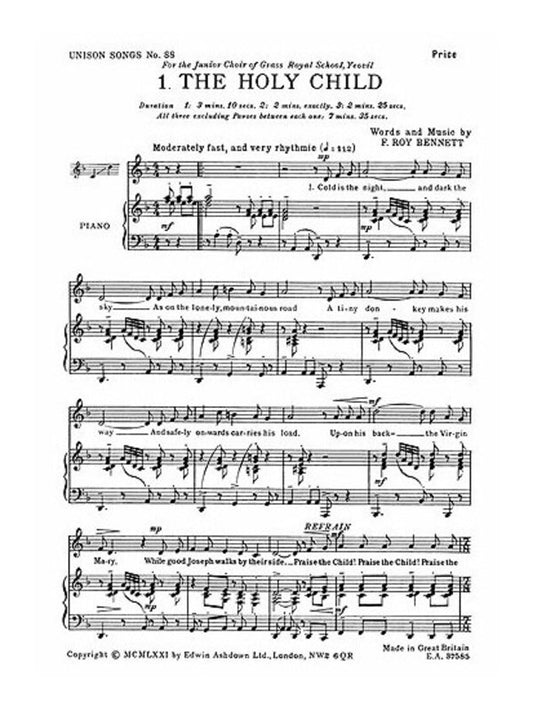 3 Christmas Carols Book