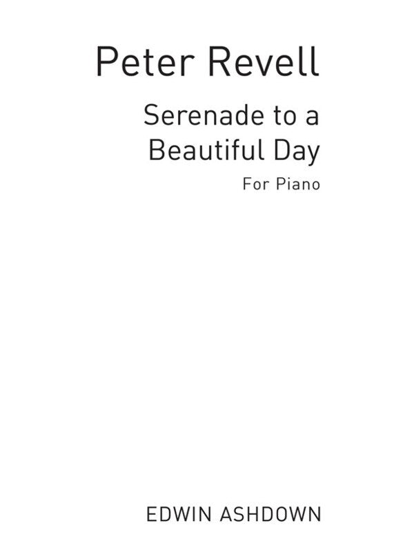 Serenade To A Beautiful Day (2 Part And Piano) Book