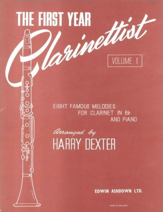 First Year Clarinettist Volume 1 Book