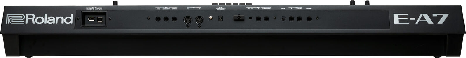 ROLAND E-A7 Expandable Arranger Keyboard - 1500+ Sounds, Dual-Screen Layout, Global Backing Styles — view 3