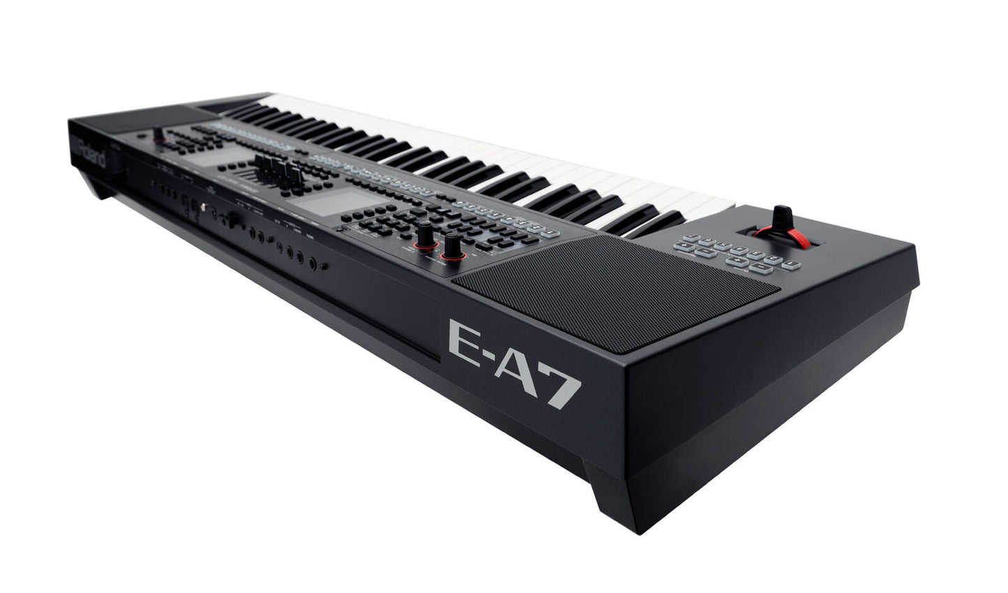 ROLAND E-A7 Expandable Arranger Keyboard - 1500+ Sounds, Dual-Screen Layout, Global Backing Styles — view 6