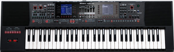 ROLAND E-A7 Expandable Arranger Keyboard - 1500+ Sounds, Dual-Screen Layout, Global Backing Styles