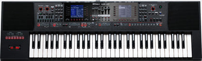 ROLAND E-A7 Expandable Arranger Keyboard - 1500+ Sounds, Dual-Screen Layout, Global Backing Styles