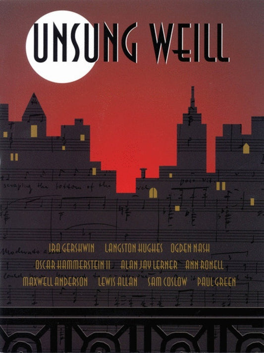 Unsung Weill PVG Book