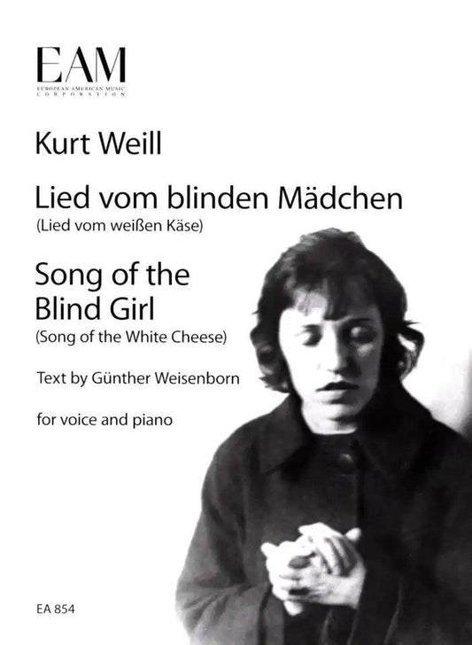 Weill - Song of the Blind Girl for Voice and Piano, 7 Pages