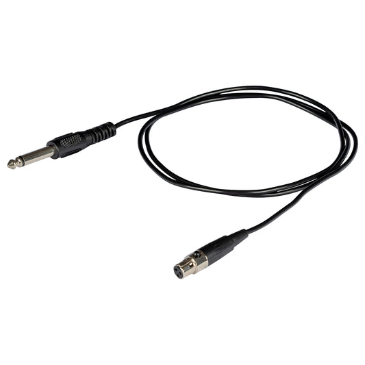 Eikon Aether Mini XLR to 1/4 Guitar Cable for Wireless Bodypack Systems