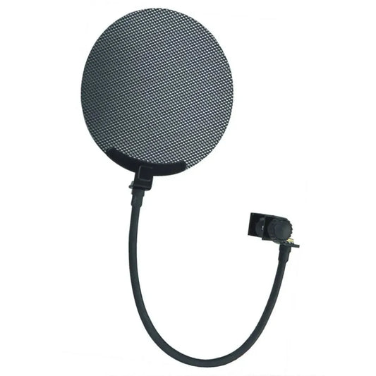 Eikon Metal Pop Filter with Flexible Gooseneck for Mic Stand [EAPOP40]