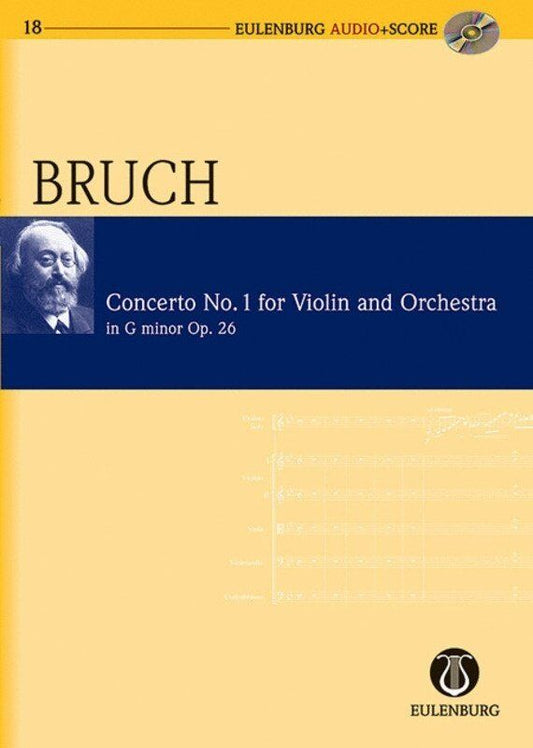 Bruch - Violin Concerto No. 1 in G Minor Op. 26 Study Score BK/CD
