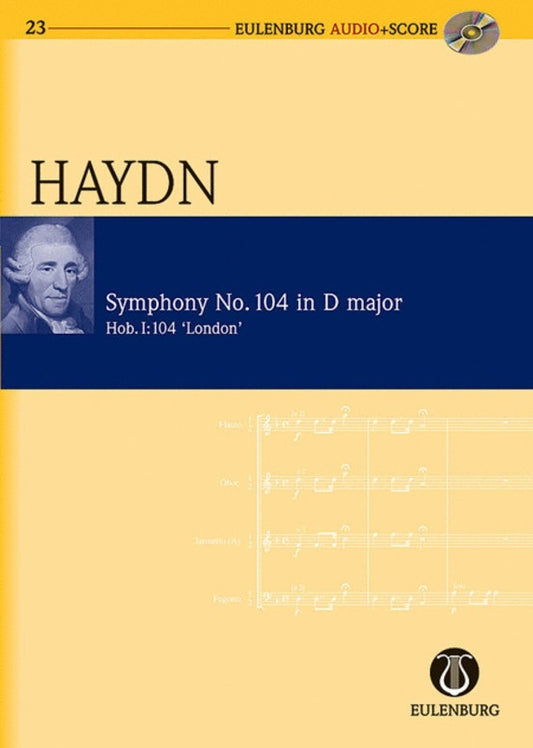 Haydn - Symphony No 104 D London Study Score Book/CD