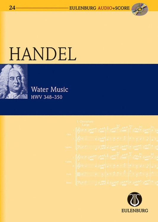 Water Music Hwv 348-350 Book/CD Book