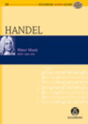 Water Music HWV 348-350 Study Score with CD