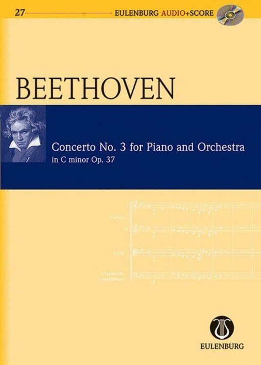 Beethoven - Piano Concerto No. 3 Op. 37 Study Score with CD