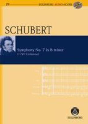 Symphony No 7 B Minor D759 Unfinished Study Score with CD