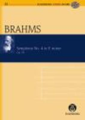 Symphony No 4 Op 98 E Minor Study Score with CD