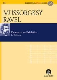 Mussorgsky - Pictures at an Exhibition Study Score BK/CD