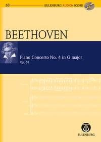 Beethoven - Piano Concerto No. 4 Op. 58 Study Score BK/CD