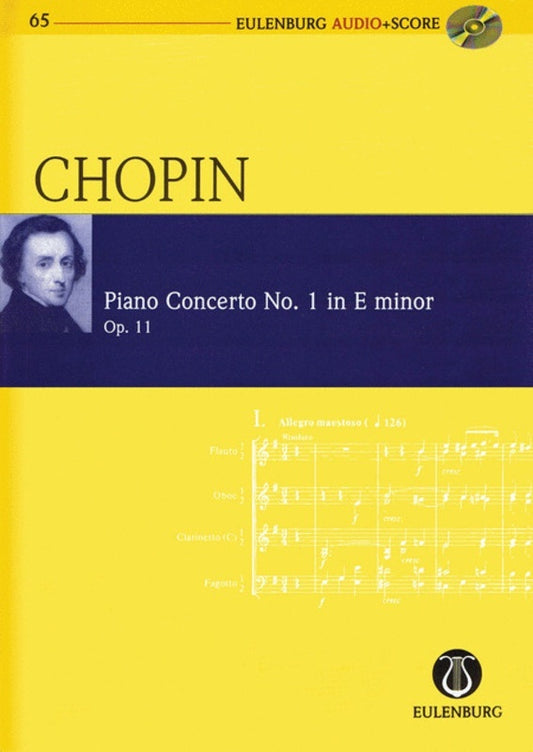 Piano Concerto No 1 Op 11 E Min Book/CD Book