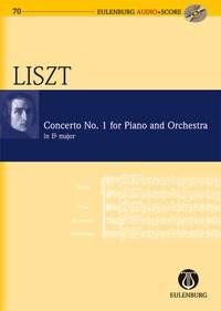 Liszt - Piano Concerto No 1 in Eb Major Study Score with CD