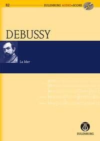 Debussy - La Mer Study Score BK/CD