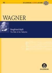Siegfried-Idyll / The Ride of the Valkyries Study Score BK/C by Richard Wagner