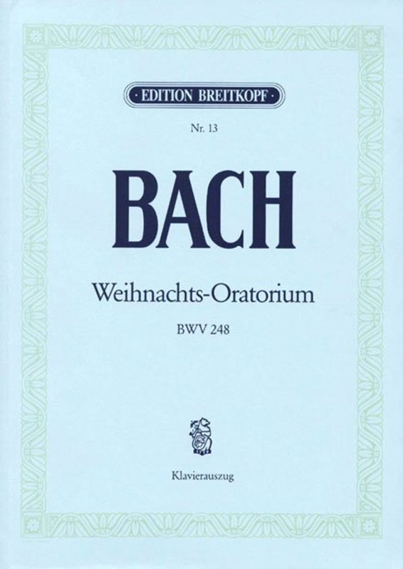 Christmas Oratorio Ed Thorne (Softcover Book)