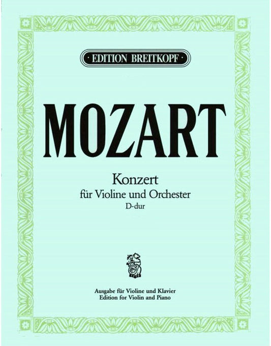 Concerto No 2 D K 211 Violin Piano (Softcover Book)