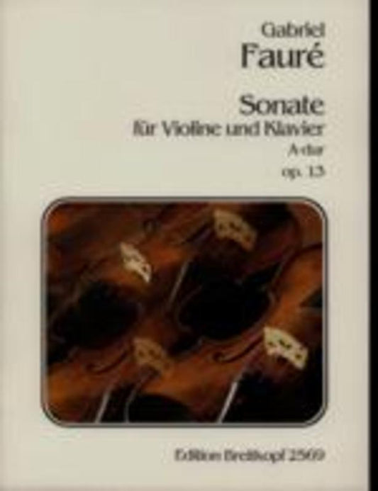 Sonata Op 13 A Violin/Piano (Softcover Book)