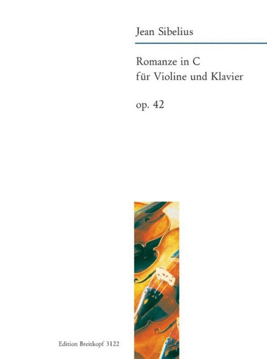 Romance Op 42 C Violin Piano Book
