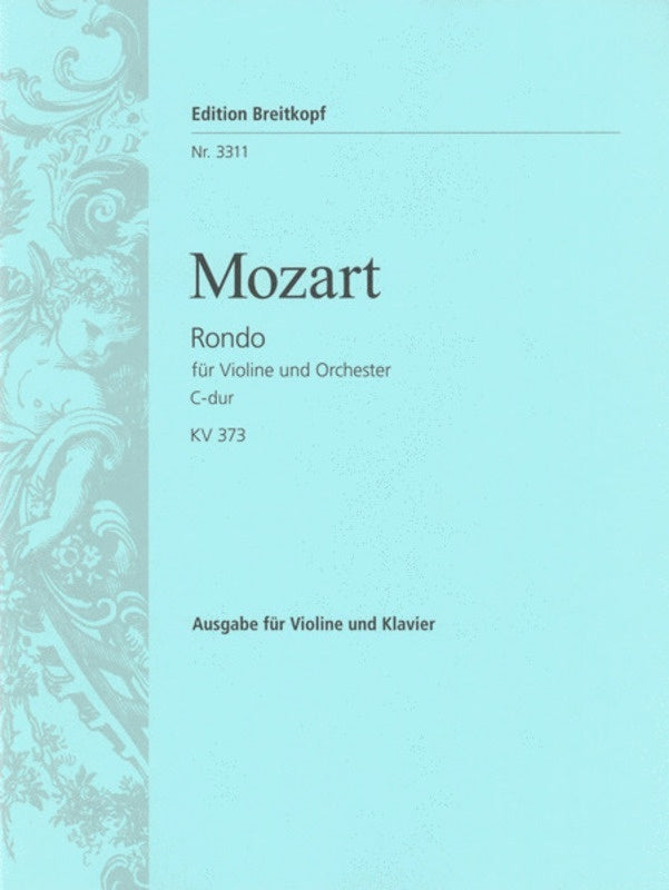 Mozart - Rondo In C K 373 Violin/Piano (Softcover Book)