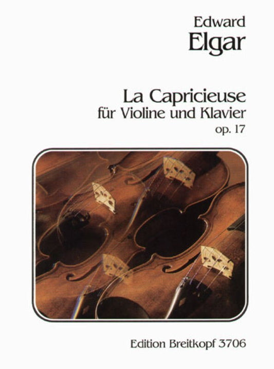 La Capricieuse Op 17 Violin Piano (Softcover Book)