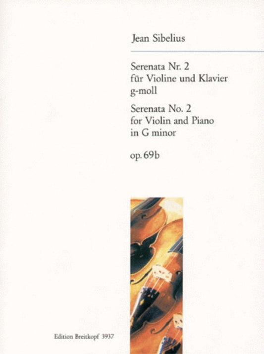 Serenata No 2 Op 69B G Min Violin Piano Book