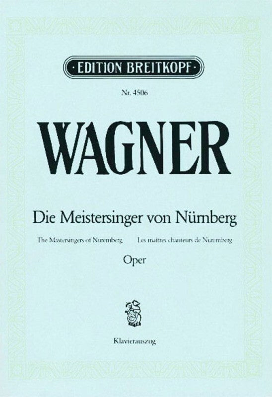 Mastersingers Of Nuremberg Germ Eng