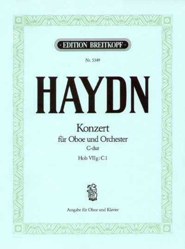 Haydn - Concerto C Maj Hob Viig/C1 Oboe/Piano (Softcover Book)