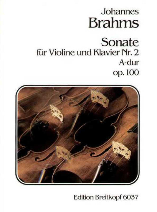 Sonata Op 100 A Violin/Piano (Softcover Book)