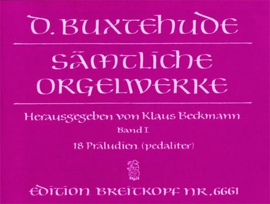 Organ Works Book 2 Buxwv 155 - 176 (Softcover Book)