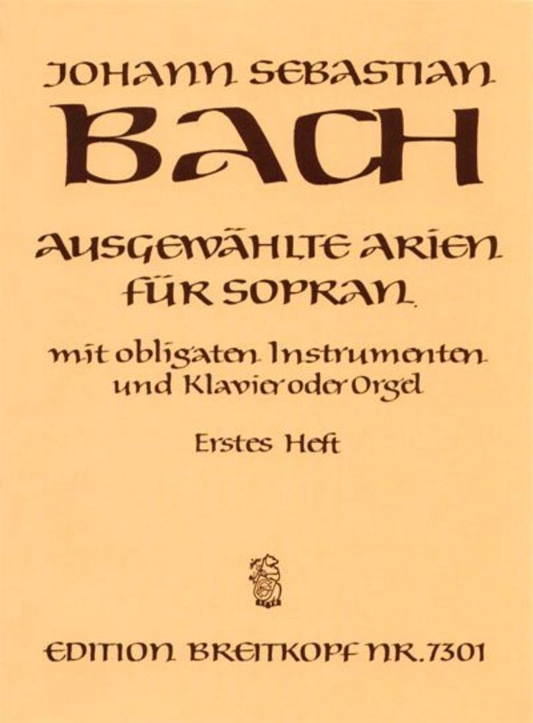 Selected Arias For Soprano Book 1