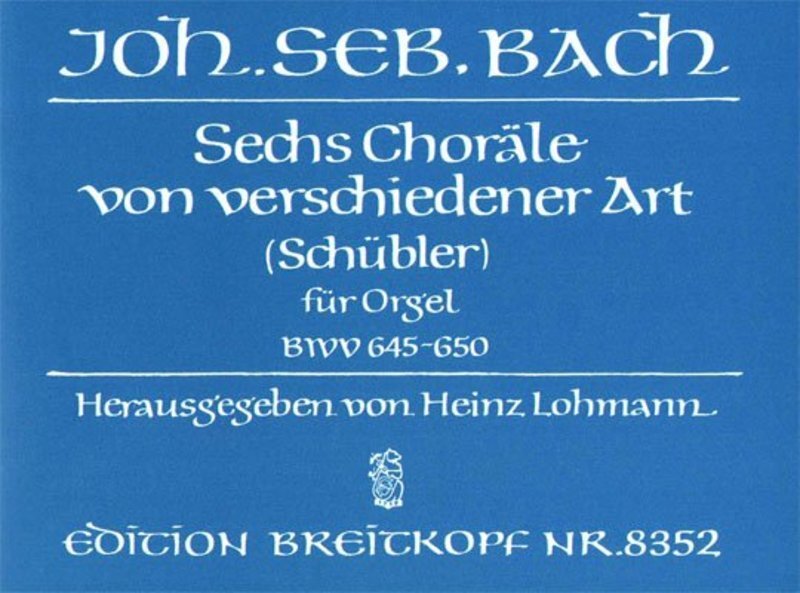 Chorales 6 Bwv 645-650
