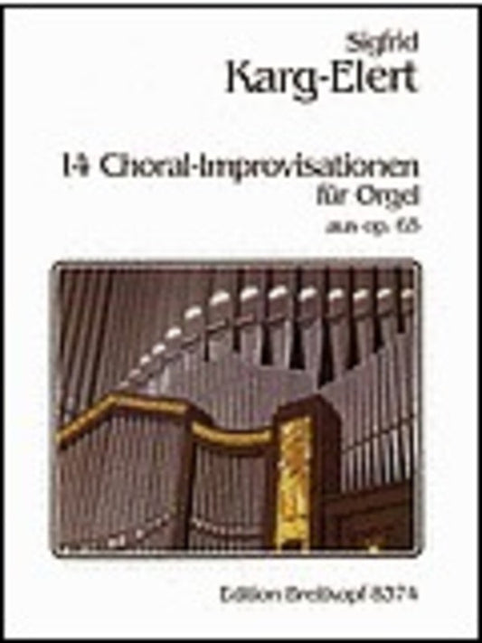 Choral Improvisations 14 From Op 65 (Softcover Book)