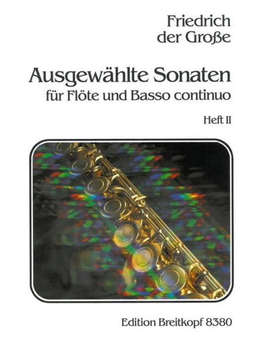 Selected Sonatas Book 2 Flute Piano Book