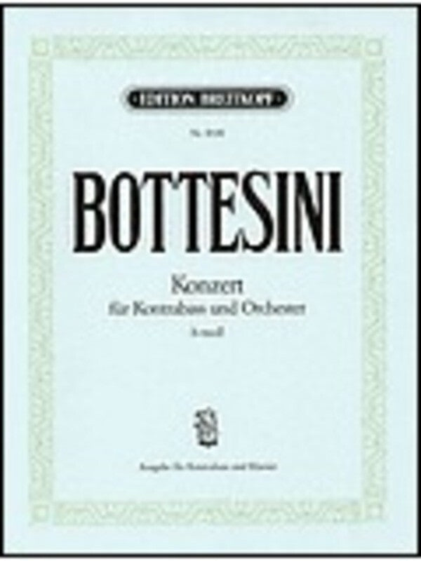 Concerto No 2 B Min Ed Trumpf Double Bass/Piano (Softcover Book)