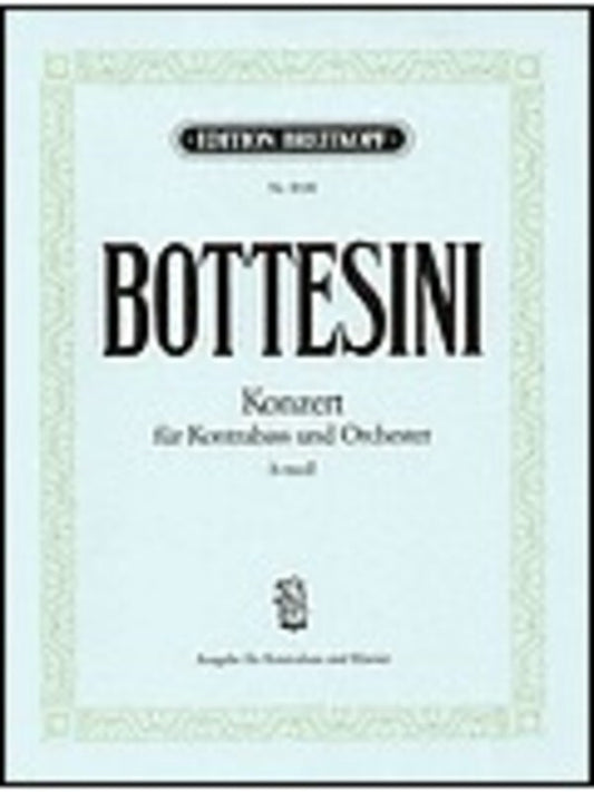 Concerto No 2 B Min Ed Trumpf Double Bass/Piano (Softcover Book)