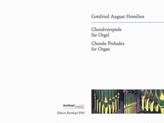 Choral Preludes For Organ Ed Albrecht Urtext