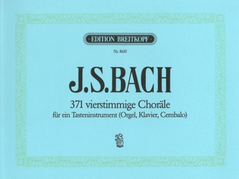 Chorales 371 4 Part