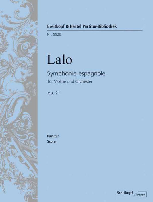 Symphony Espagnole Op 21 Violin Piano (Softcover Book)