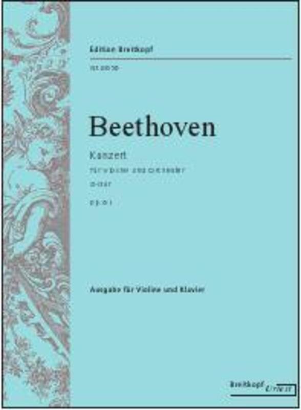 Concerto Op 61 D Ed Brown Violin Piano (Softcover Book)