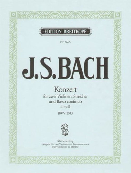 Concerto Bwv 1043 D Min 2 Ed Petrenz Violin Piano Book