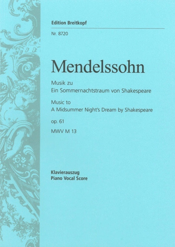 Midsummer Nights Dream Op 61 German